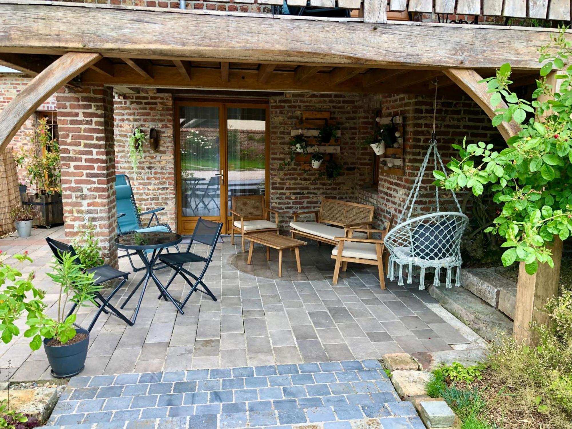 La Mésangeraie Gîte Chambres d'hôtes Monts-en-Ternois Exterior foto